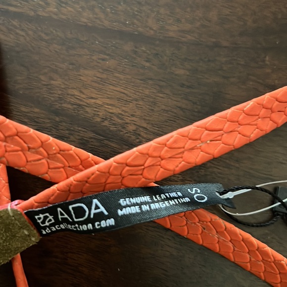 ADA Collection SKINNY WRAP LEATHER BELT - Picture 10 of 13